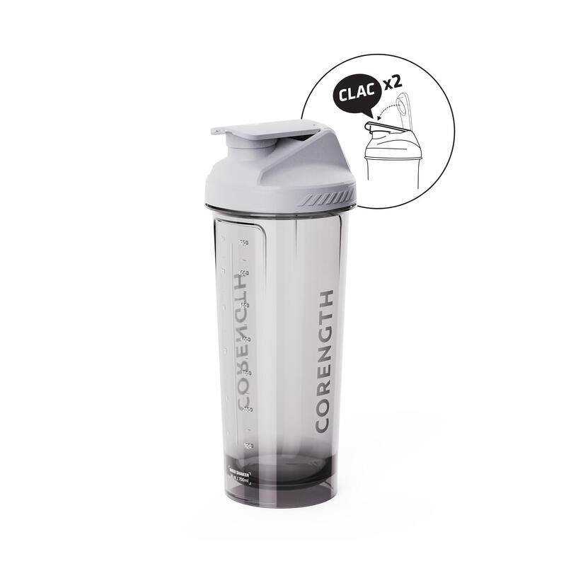 Maxi shakebeker 700 ml grijs