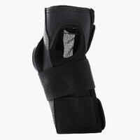 Adult Skateboarding Skating Wrist Guard Fit500 - Black