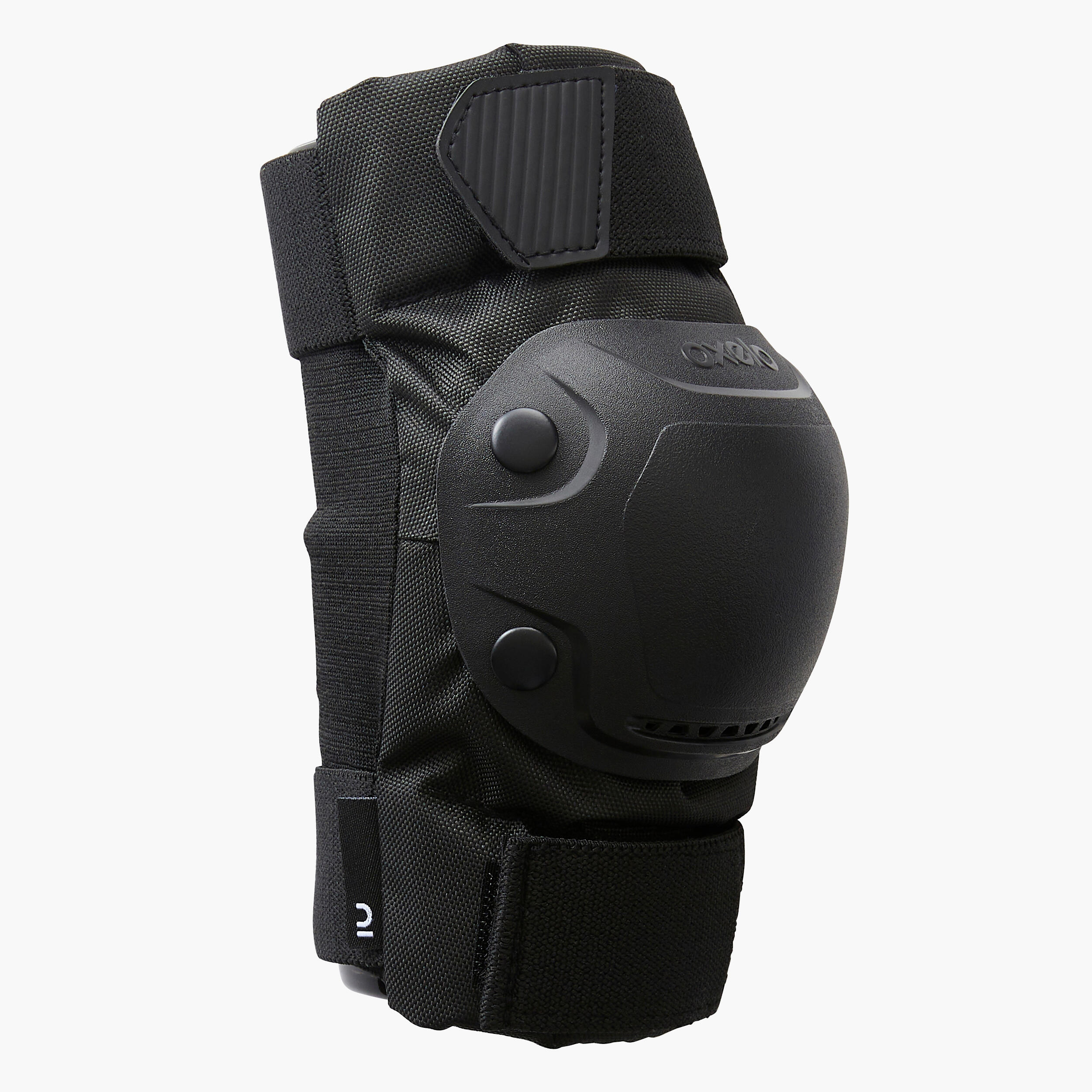 Adult 2 x 3-Piece Inline Skate Protection Set Fit500 - Black 3/10