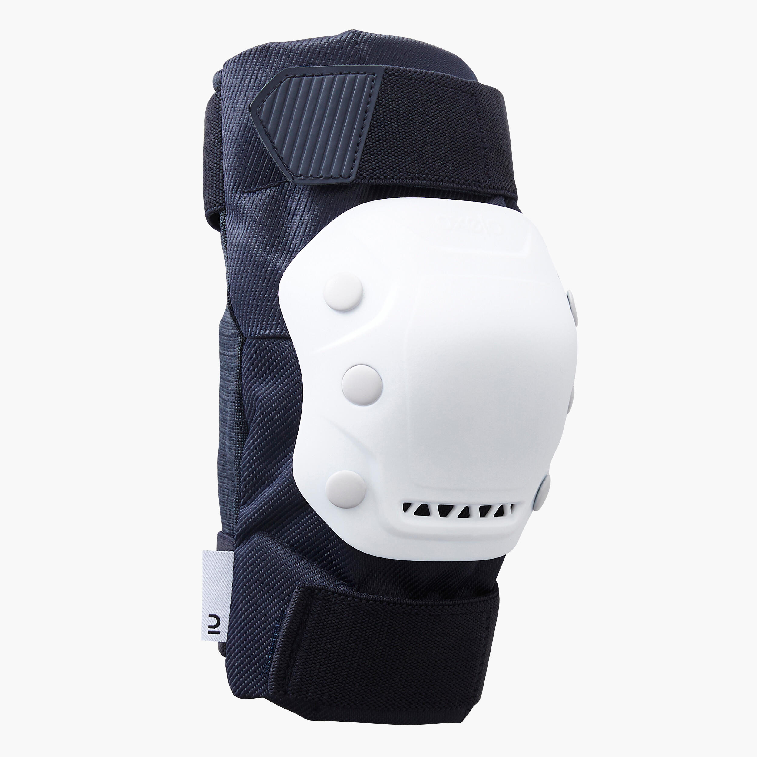 Adult 2 x 3Piece Inline Skate Protection Set Fit500 Dark Blue