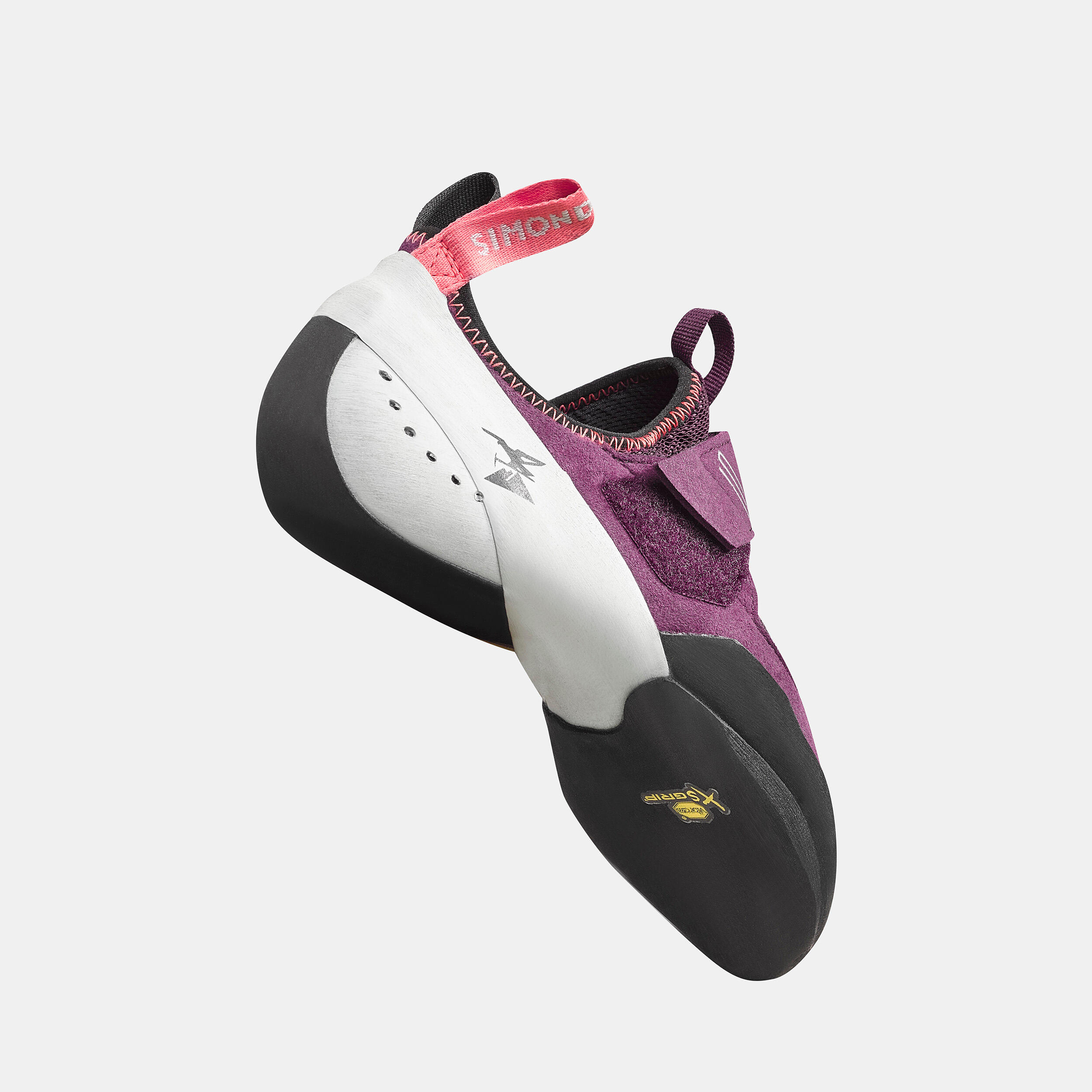 CHAUSSON D'ESCALADE - VERTIKA SOFT FEMME BORDEAUX 4/18