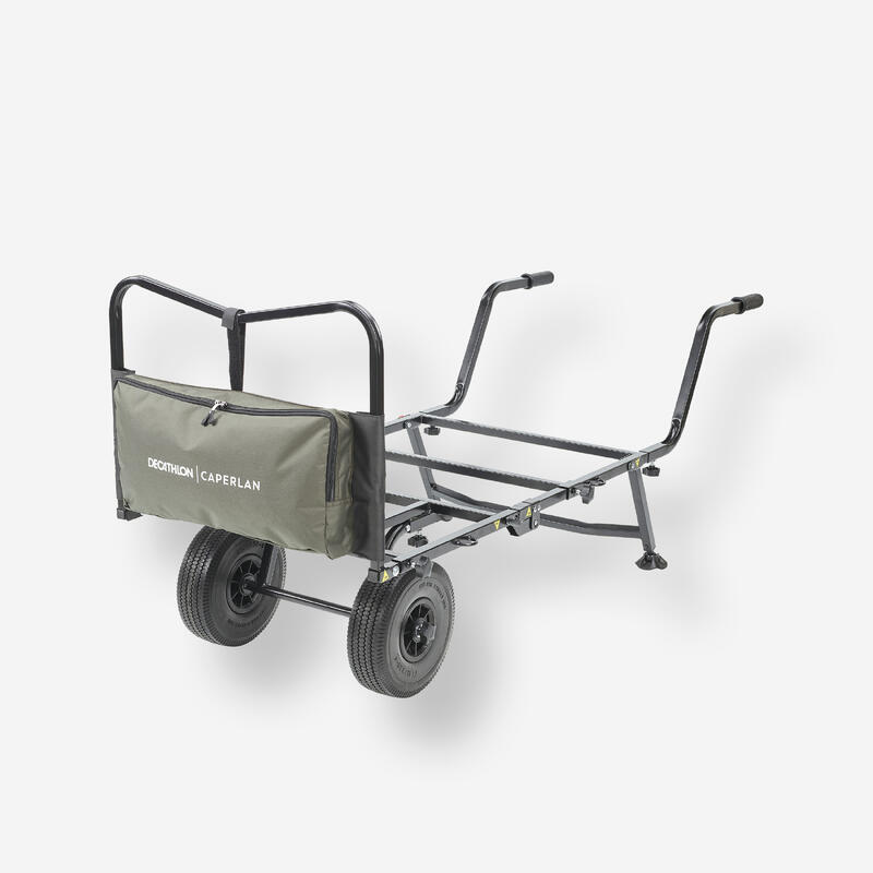 Lineaeffe Chariot en Métal 100 x 35 x 50 cm Chariot de Pêche Neuf Brouette  Transport Voiture Panier Trolley Carpe : : Commerce, Industrie et  Science