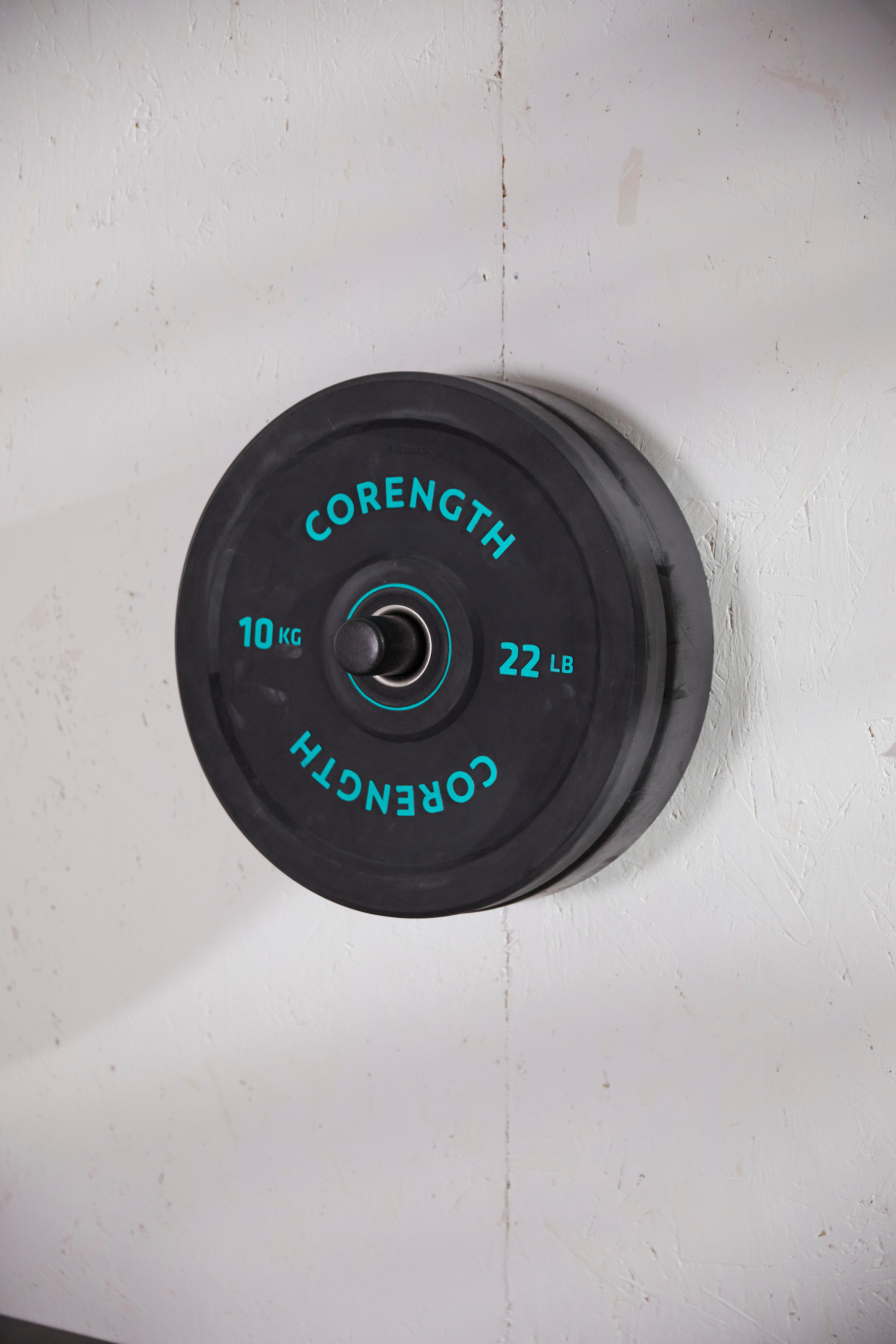 CORENGTH Wall-Mounted Weight Training Plate Rack 28 and 50 mm Twin-Pack