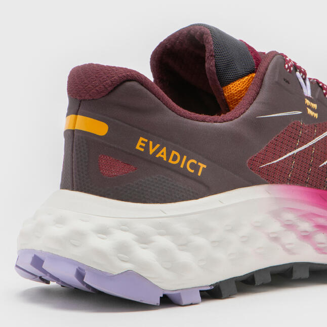 Chaussures de trail running pour femme EVADICT MT CUSHION 2 framboise