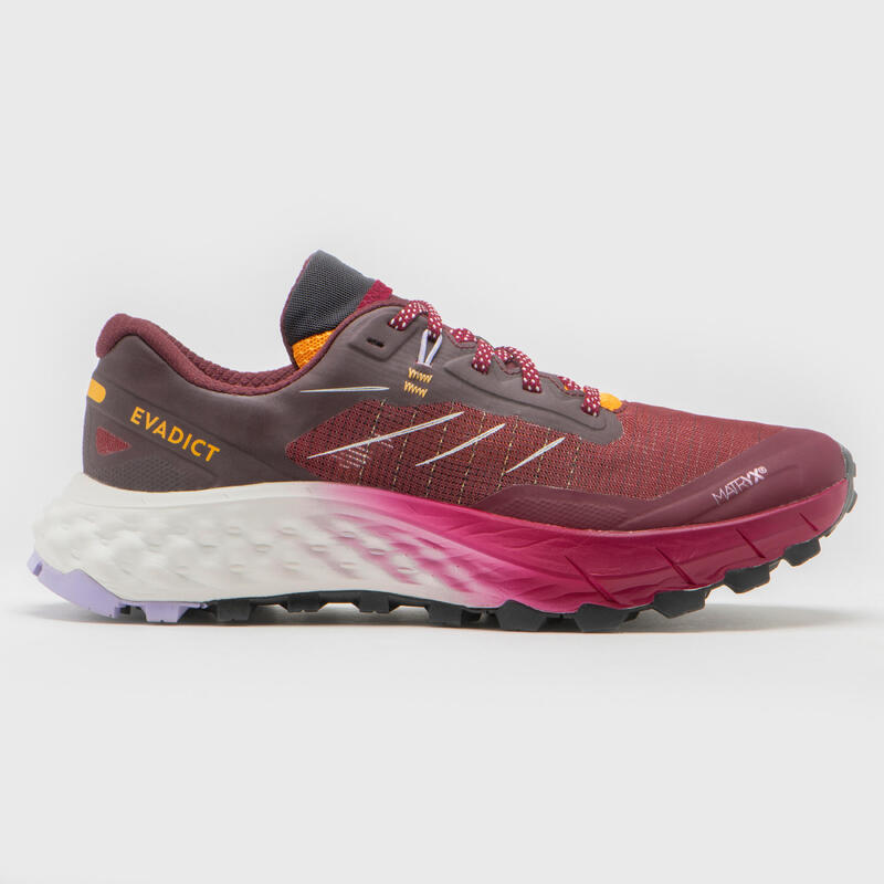Calçado de Trail Running Mulher EVADICT MT CUSHION 2 Framboesa