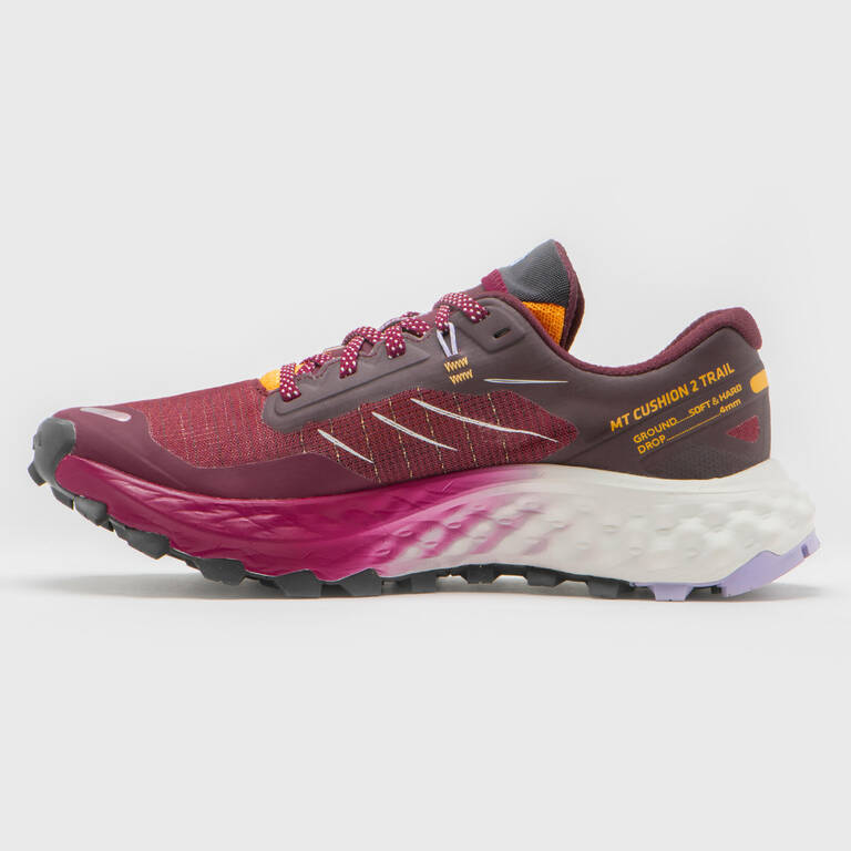 EVADICT MT CUSHION 2 women's trail running shoes - Raspberry pink