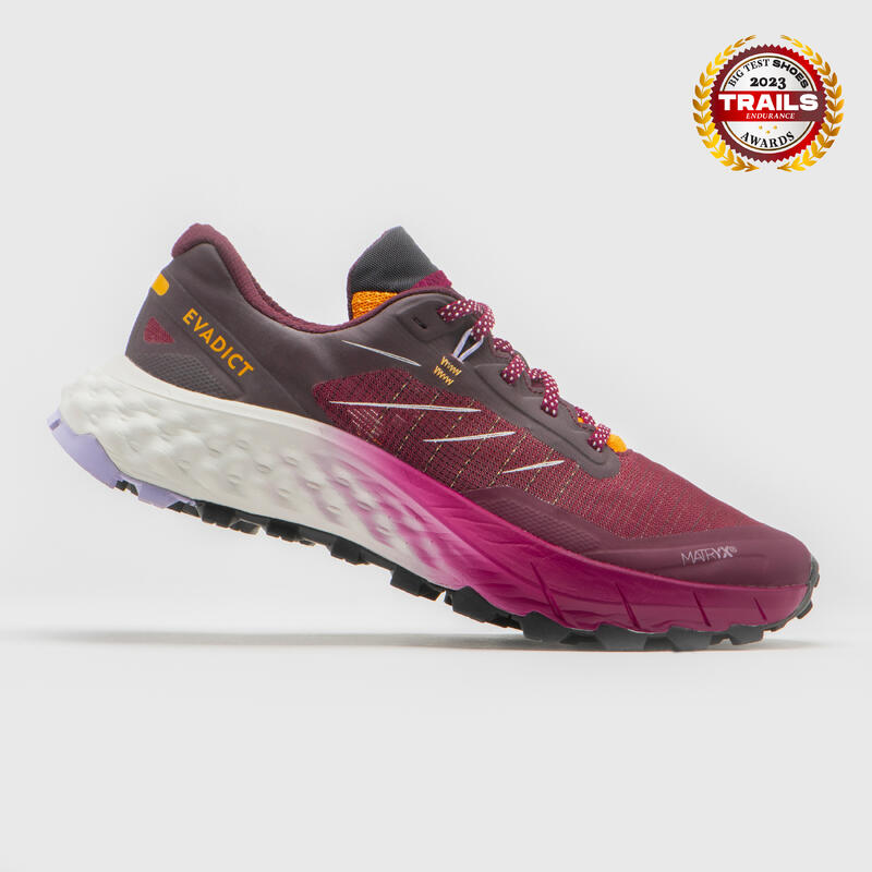 Exclusivo Pasto Otros lugares Zapatillas de trail running para mujer EVADICT MT CUSHION 2 frambuesa | Decathlon Exclusivo Pasto Otros lugares Zapatillas de trail running para mujer EVADICT MT CUSHION 2 frambuesa | Decathlon