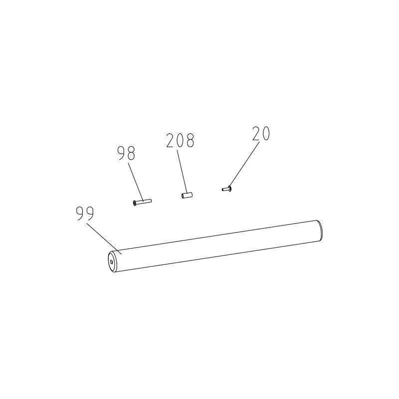 WOODROW BARRE DE TIRAGE