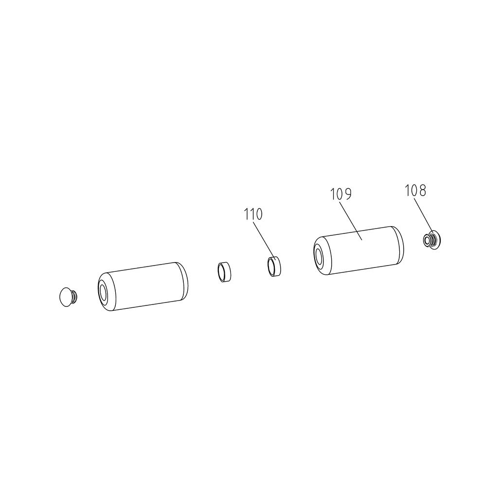 Schaumstoff Diabolo 2er-Set - Woodrow  