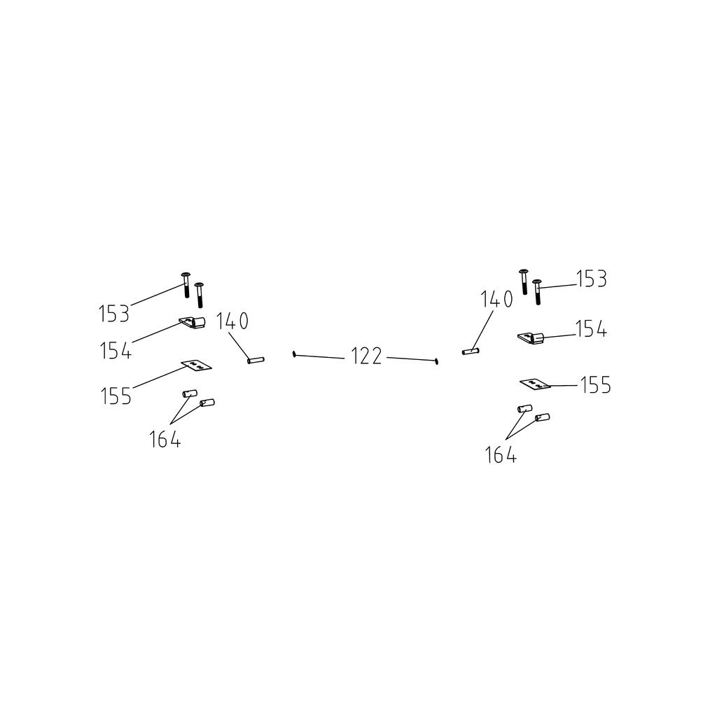 Woodrower Hinge - Twin-Pack