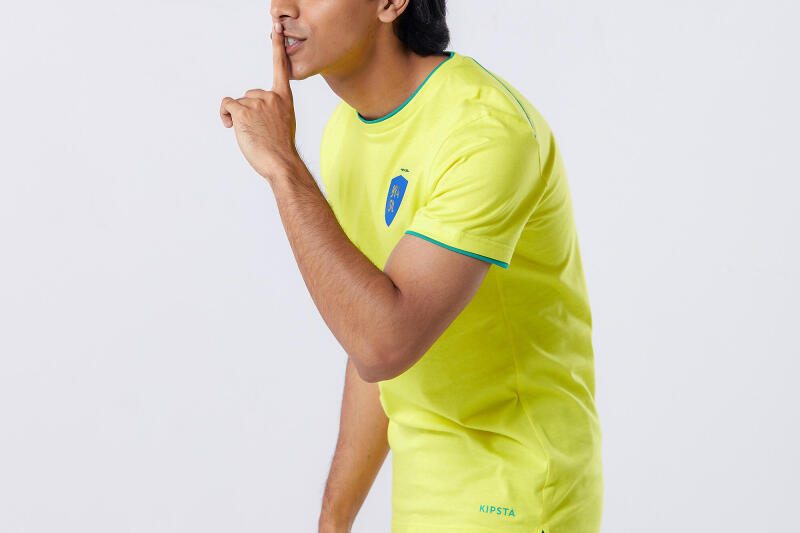 Koszulka Kipsta FF100 w kolorach Brazylii 2022