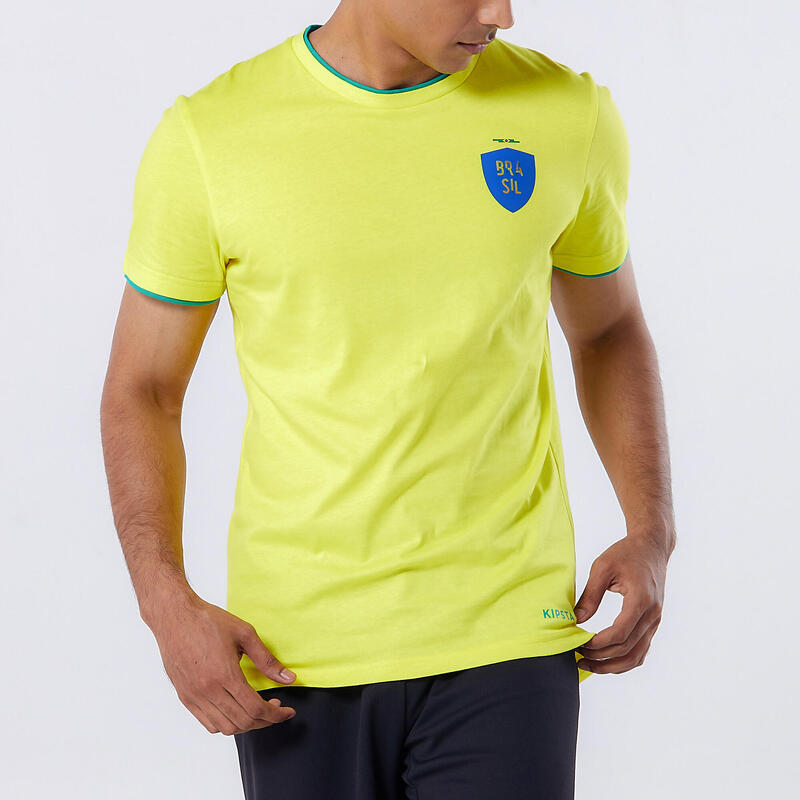 Koszulka Kipsta FF100 w kolorach Brazylii 2024