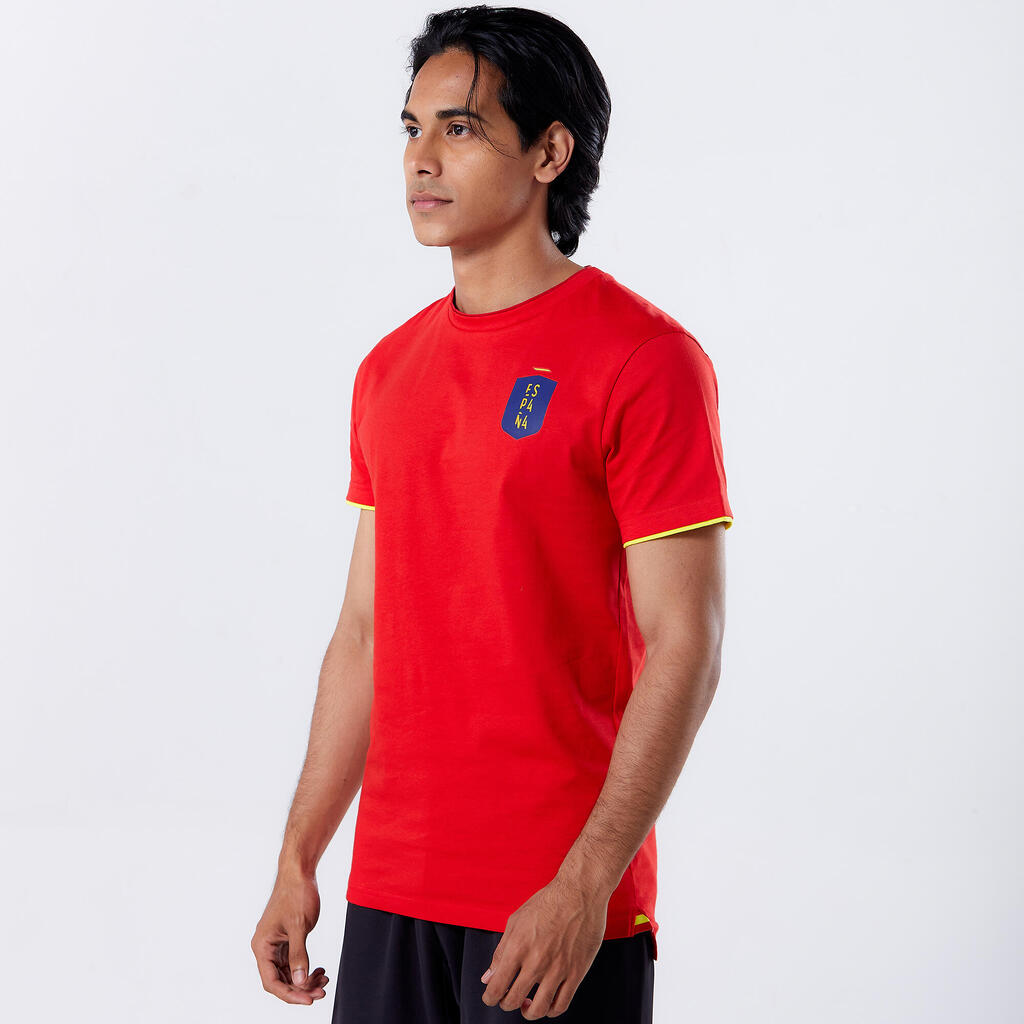 CAMISETA FÚTBOL ESPAÑA FF100 ADULTO