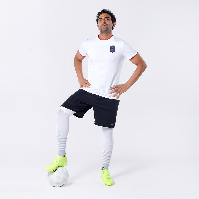 Tricou Fotbal FF100 Replică Anglia 2024 Alb Adulți 