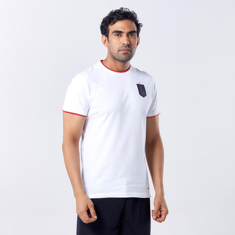 Adult Shirt FF100 England 2024 KIPSTA Decathlon