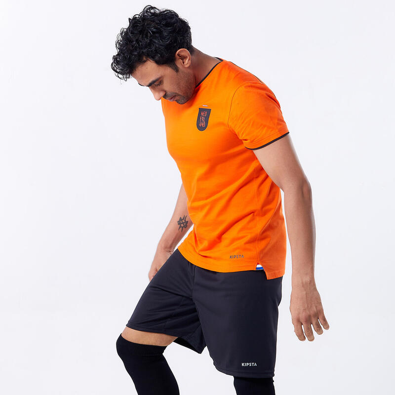 CAMISOLA DE FUTEBOL ADULTO FF100 HOLANDA 2024