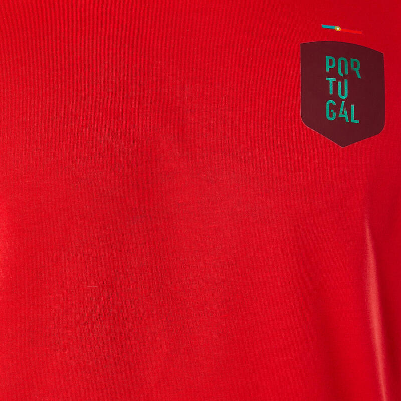 Tricou Fotbal FF100 Replică Portugalia 2024 Roșu Adulți 