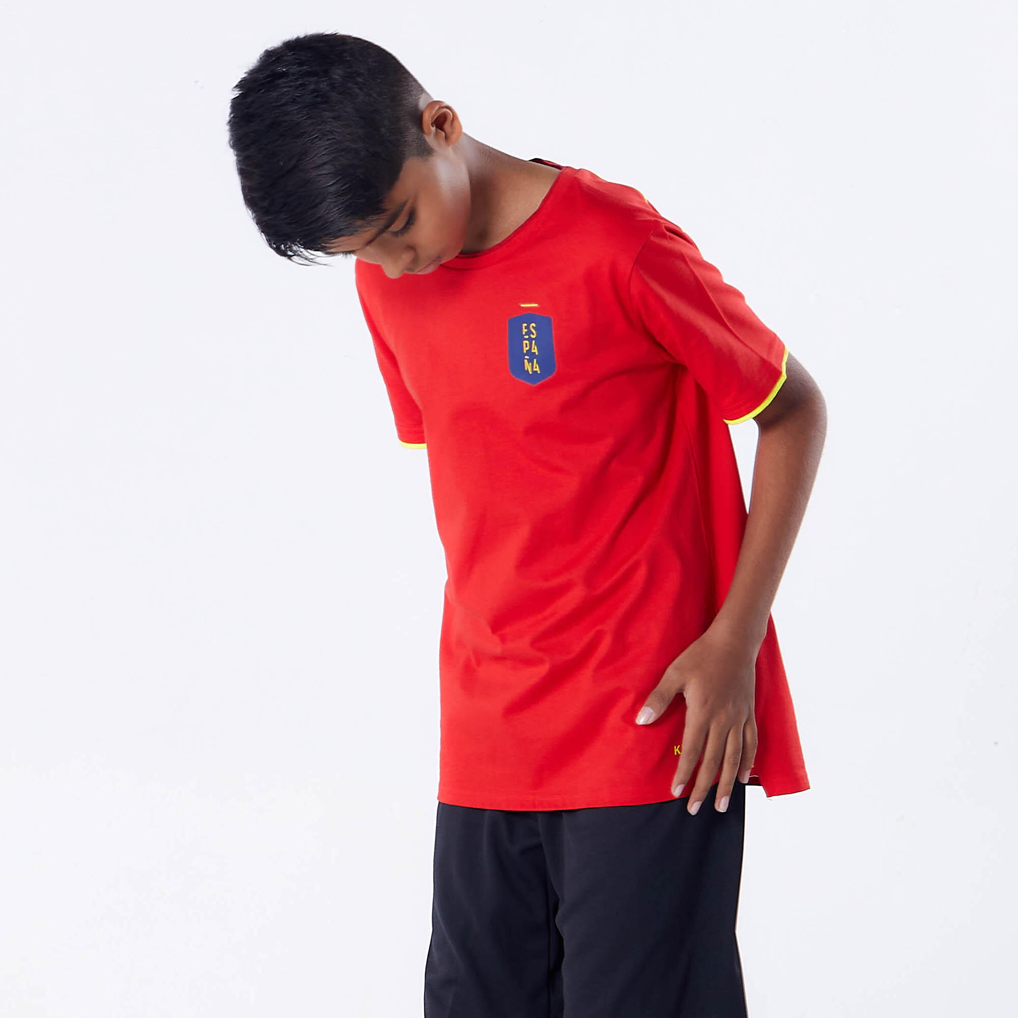 CAMISETA ESPAÑA FF100 NIÑO 2024 5/13