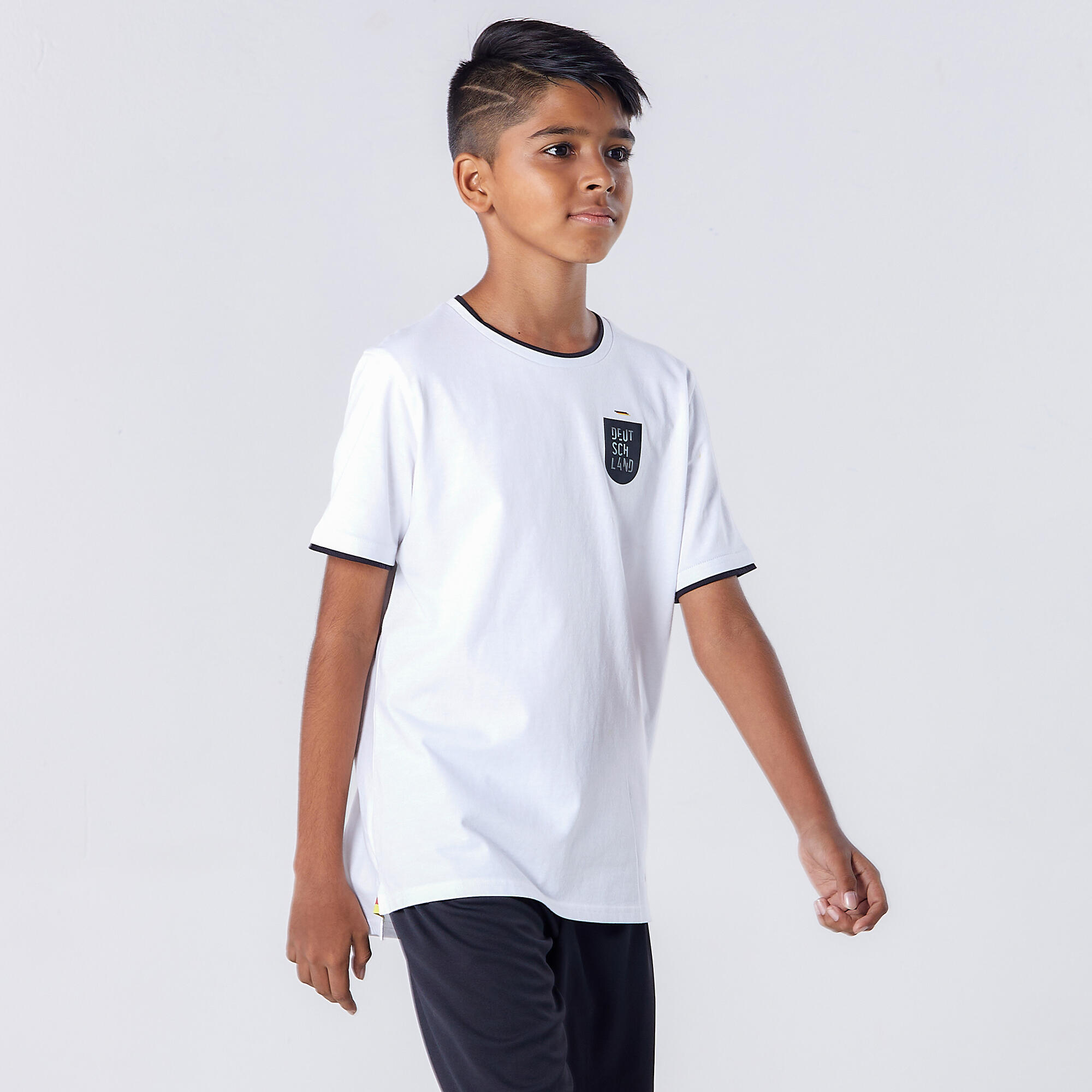 Voetbalshirt kind Duitsland FF100 2024 7/9
