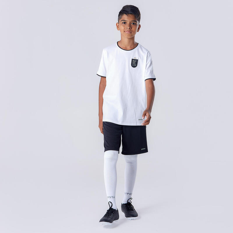 Koszulka do piłki nożnej dla dzieci Kipsta FF100 Niemcy 2024