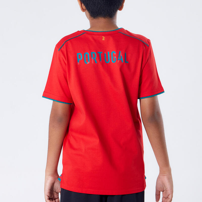 Maglia calcio bambino FF 100 Portogallo