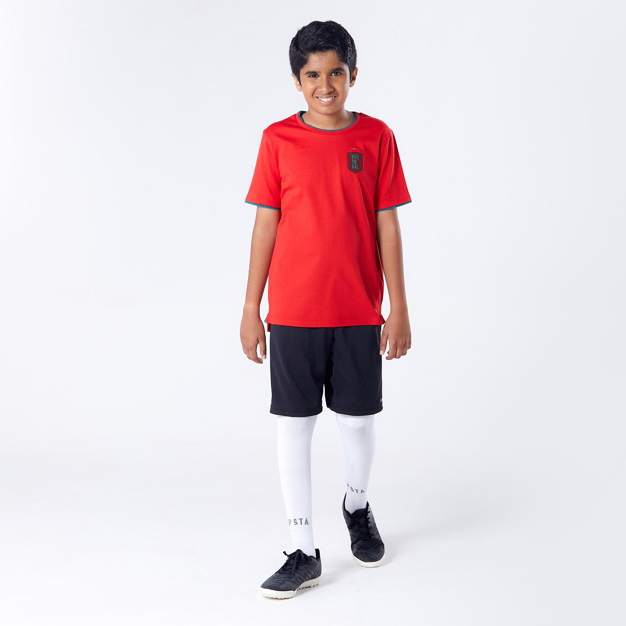 Maglia calcio bambino FF 100 Portogallo 5/9