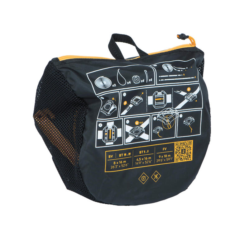 Beach Volleyball, Beach Tennis & Foot Volleyball Court Boundary Lines SANDEVER Decathlon