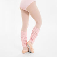Ružičasti grejači za noge za devojčice za moderan ples
