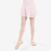 Jupette portefeuille danse classique en voile fille, rose