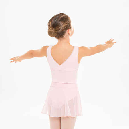 Girls' Voile Ballet Wrap Skirt - Pink