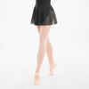 Dievčenská baletná zavinovacia suknička čierna 