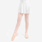 Saia de Traçar de Ballet em Tule Branco Menina