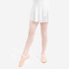 Ballet wikkelrokje in voile voor meisjes wit