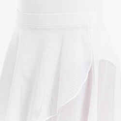 Girls' Ballet Voile Wrap Skirt - White