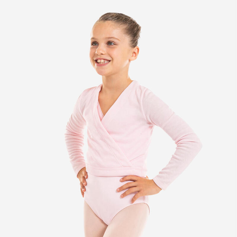 Scaldamuscoli danza classica e moderna bambina rosa