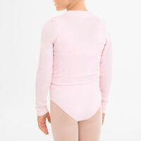 Ružičasta baletska majica na preklop za devojčice
