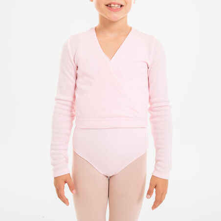 Saco Cruzado Ballet Niña Rosado