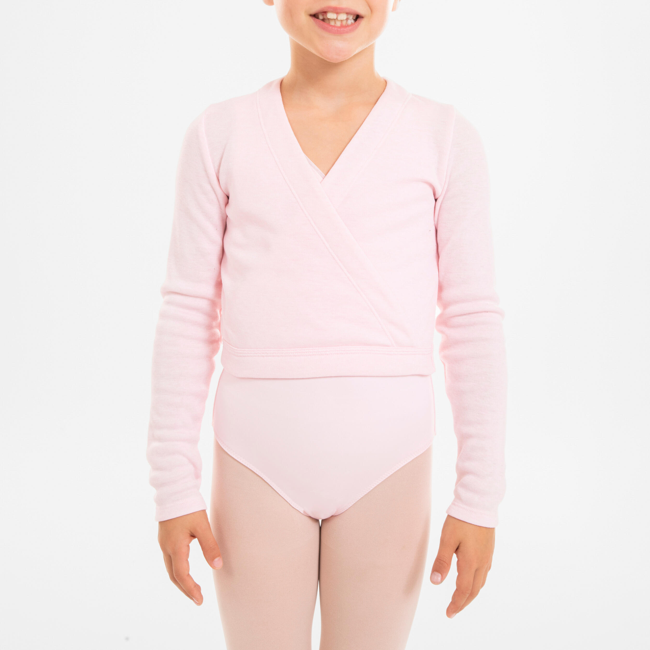 Cache coeur danse classique rose fille DOMYOS Decathlon