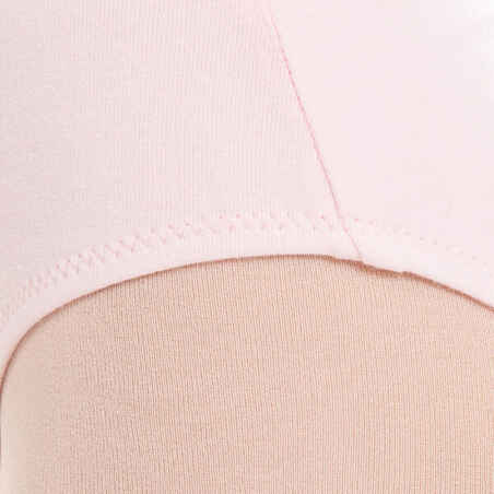 Girls' Ballet Camisole Leotard - Pale Pink