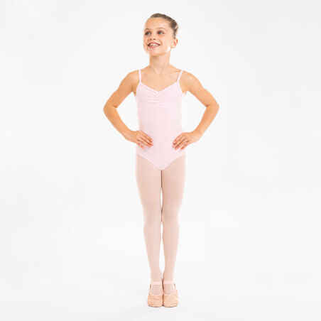 Maillot ballet Niña Starever rosa pálido - Decathlon
