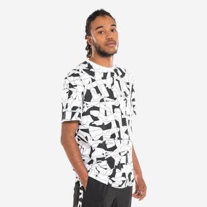 Camiseta Hombre/Mujer Blanco Grafismos Manga Corta