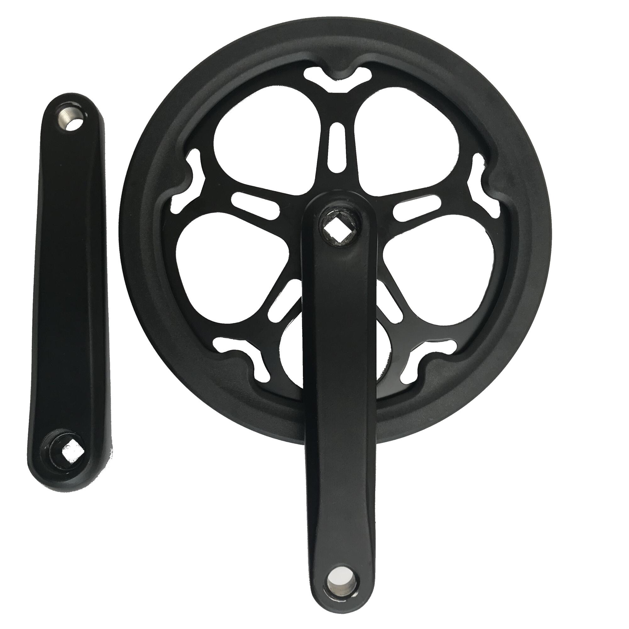 Black 170mm 52T crankset