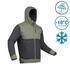Men’s Waterproof Winter Hiking Jacket - SH100 X-WARM -10°C - Khaki