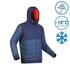 Men’s Waterproof Winter Hiking Jacket - SH100 X-WARM -10°C - Blue