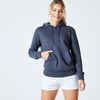 Women's Fitness Hoodie 500 Essentials - Teal