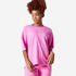 Women's Loose-Fit Fitness T-Shirt 520 - Pink
