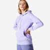 Women's Long Fitness Hoodie - Purple/Lavender