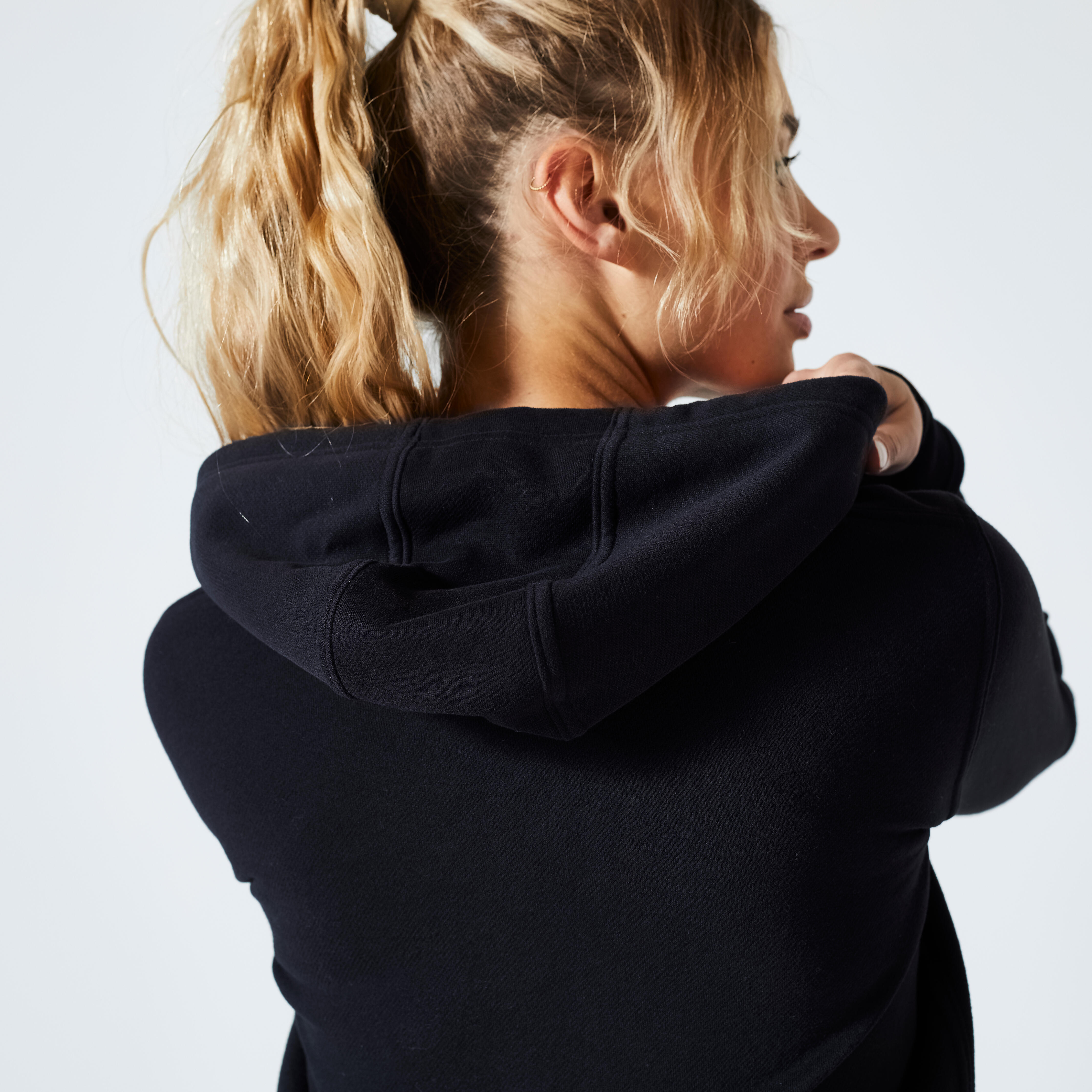 Chandail de sport à glissière femme – Essential 500 - NYAMBA