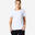 T-shirt Damen - 500 Essentials grau