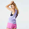 Women's Loose-Fit Fitness Tank Top 500 - Violet